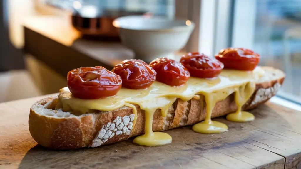 Nie wiesz, co podać na aperitif? Wypróbuj tę pyszną faszerowaną bagietkę!